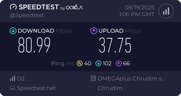 TP Link M7000 speedtest